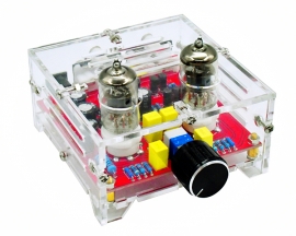 AC 12V Dual Channel 6J1 Electronic Tube Pre-Amplifier HIFI Class A Tone Board